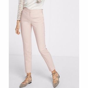 Double Weave Columnist Ankle Pants